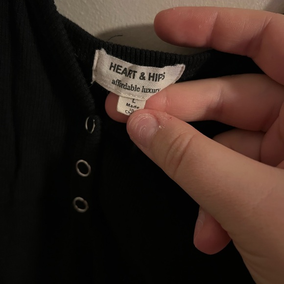 Black knit dress - Picture 2 of 2